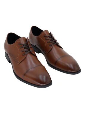 Alfani Men\'s Dark Brown Two-Tone Lace-Up Oxfords ALFANI Men main image 4